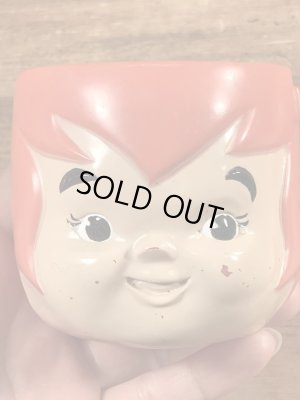 60年代頃のフリントストーンのペブルスのビンテージのマグカップ