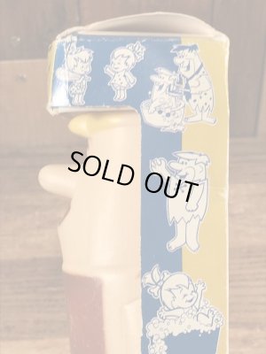 70年代頃のフリントストーンのバーニーのビンテージのシャンプーボトル