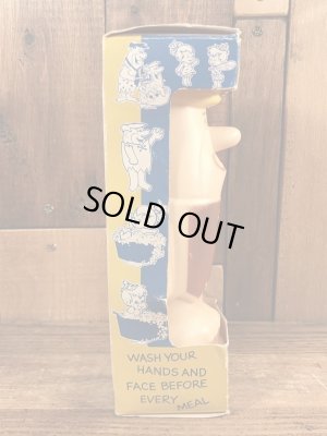 70年代頃のフリントストーンのバーニーのビンテージのシャンプーボトル