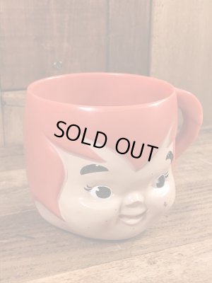 60年代頃のフリントストーンのペブルスのビンテージのマグカップ