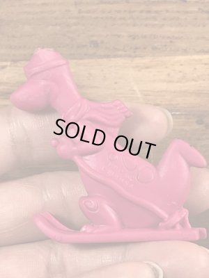 90年代頃のフリントストーンのディノのビンテージのPVCフィギュア