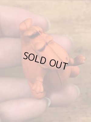 70年代頃のフリントストーンのディノのビンテージのラバーフィギュア