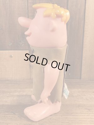 70年代頃のフリントストーンのバーニーのヴィンテージのフィギュア