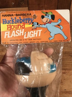 70年代頃のハンナバーベラのハックルベリーハウンドのビンテージのフラッシュライト