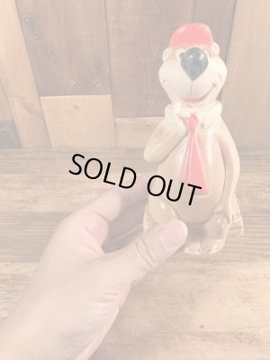 60年代頃のヨギベアのヴィンテージのスクイーズトイ