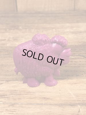 90年代頃のフリントストーンのマンモスのビンテージのPVCフィギュア