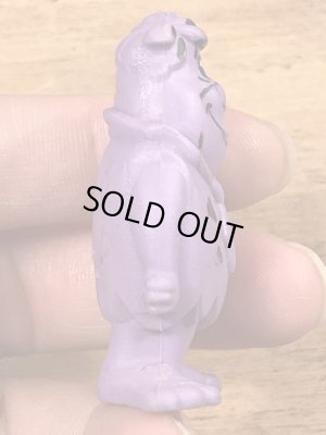 80年代頃のフリントストーンのフレッドのヴィンテージのラバーフィギュア