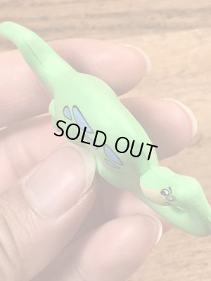 90年代頃のフリントストーンの恐竜のビンテージのPVCフィギュア