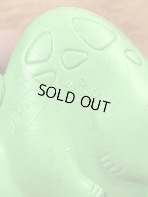 90年代頃のフリントストーンの恐竜のビンテージのPVCフィギュア