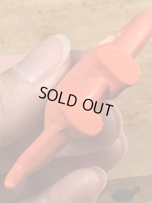 90年代頃のフリントストーンの恐竜のビンテージのPVCフィギュア