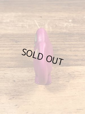 90年代頃のフリントストーンの恐竜のビンテージのPVCフィギュア