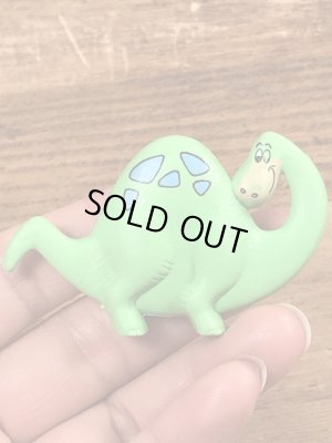 90年代頃のフリントストーンの恐竜のビンテージのPVCフィギュア