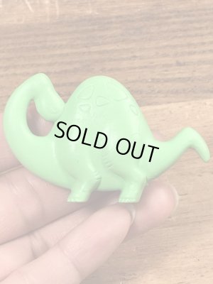 90年代頃のフリントストーンの恐竜のビンテージのPVCフィギュア