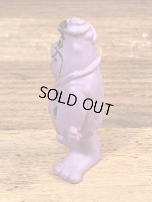 80年代頃のフリントストーンのフレッドのヴィンテージのラバーフィギュア