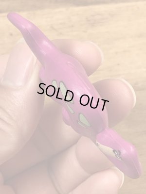 90年代頃のフリントストーンの恐竜のビンテージのPVCフィギュア