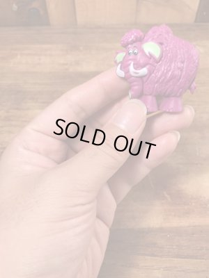 90年代頃のフリントストーンのマンモスのビンテージのPVCフィギュア