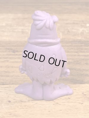 80年代頃のフリントストーンのフレッドのヴィンテージのラバーフィギュア