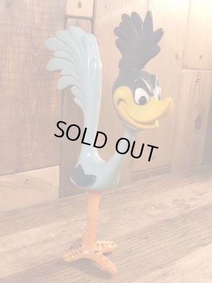 60年代頃のルーニーテューンズのロードランナーのビンテージのフィギュア