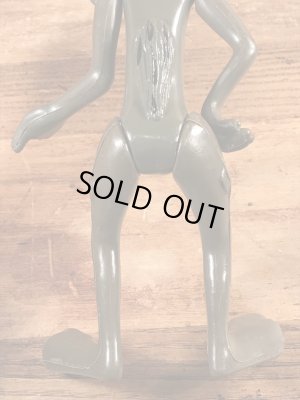 60年代頃のルーニーテューンズのワイリーコヨーテのヴィンテージのフィギュア