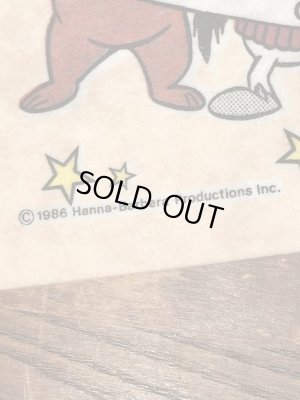 80年代のハンナバーベラのグレートアメリカのビンテージのペナント