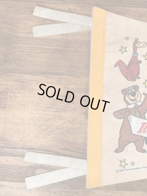 80年代のハンナバーベラのグレートアメリカのビンテージのペナント