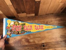 他の写真3: Impko Fun Fair Park Chain of Rocks Pennant　チェインオブロック　ビンテージ　ペナント　遊園地　60年代