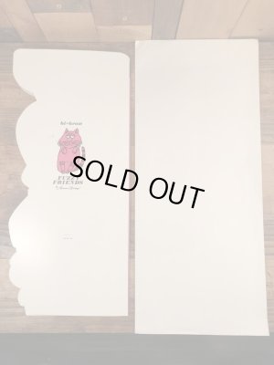 70年代のルーニーテューンズのポーキーピッグのビンテージのグリーティングカード