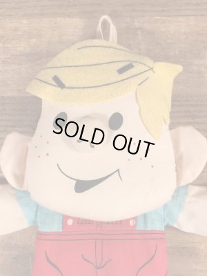 80年代のわんぱくデニスのビンテージのビーンバッグドール