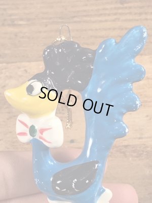 70年代のルーニーテューンズのロードランナーのビンテージのオーナメント