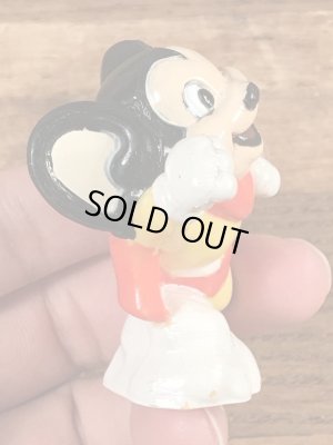 80年代のマイティマウスのヴィンテージのPVCフィギュア