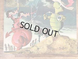 60年代のハンナバーベラの突貫カメ君のビンテージのレコード