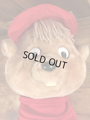 80年代のアルビンとチップマンクスのビンテージのトーキングドール