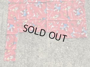 ワーナーブラザーズのルーニーテューンズのビンテージの端切れ布