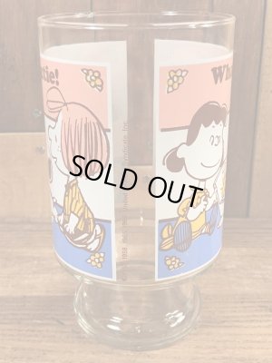 70年代のスヌーピーのヴィンテージのビッググラス