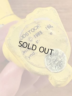 スヌーピーのウッドストックのヴィンテージのおもちゃ