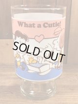 Peanuts Snoopy “What a Cutie!” Big Glass　スヌーピー　ビンテージ　ビッググラス　70年代