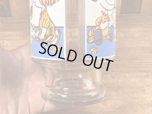 70年代のスヌーピーのヴィンテージのビッググラス