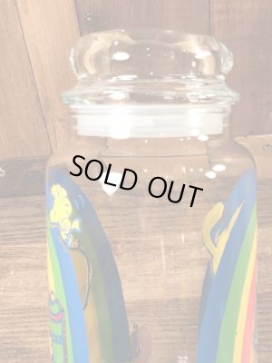 70〜80年代のスヌーピーのビンテージのガラスキャニスター