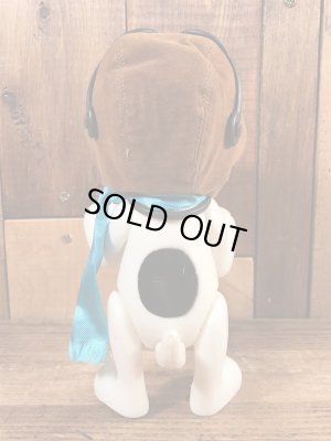 60年代のフライングエースのスヌーピーのヴィンテージのポケットドール