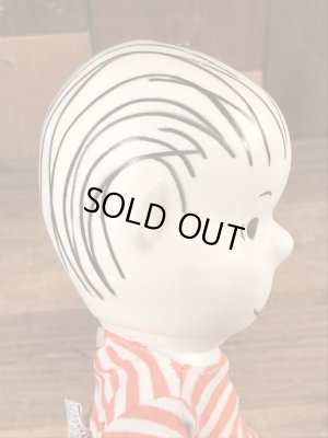 スヌーピーのライナスのヴィンテージのおもちゃ