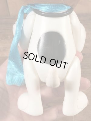 60年代のフライングエースのスヌーピーのヴィンテージのポケットドール