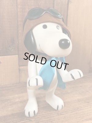 フライングエースのスヌーピーのビンテージのトイ