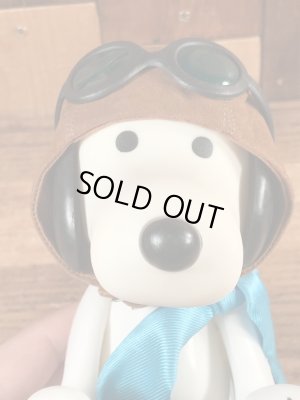 フライングエースのスヌーピーのビンテージのトイ