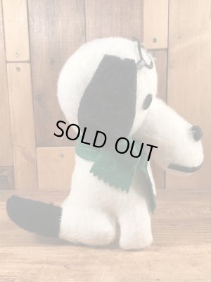 60~70年代のフライングエースのスヌーピーのビンテージのぬいぐるみ