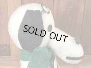 60~70年代のフライングエースのスヌーピーのビンテージのぬいぐるみ