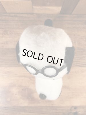 60~70年代のフライングエースのスヌーピーのビンテージのぬいぐるみ