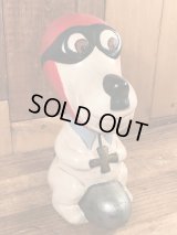 Snoopy Red Baron Ceramic Figure　スヌーピ―　ビンテージ　セラミックフィギュア　60~70年代