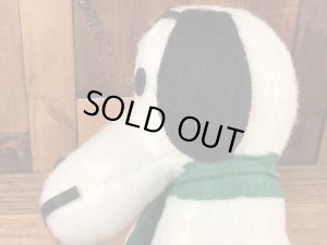 60~70年代のフライングエースのスヌーピーのビンテージのぬいぐるみ