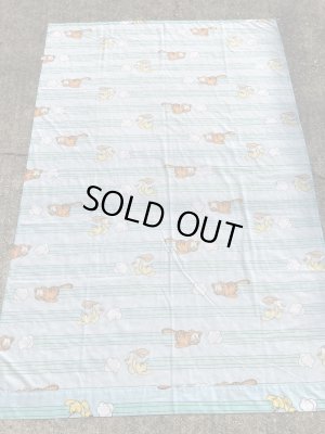 90年代のガーフィールドのビンテージのフラットシーツ