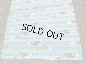 90年代のガーフィールドのビンテージのフラットシーツ